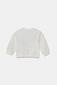 United Colors of Benetton hanorac de bumbac pentru copii 3J70G10IY.P.Seasonal alb SS25