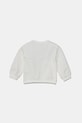 Детски памучен суичър United Colors of Benetton 3J70G10IY.P.Seasonal бял SS25