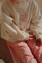 Konges Sløjd hanorac de bumbac pentru copii RHW X KS BELLA SWEAT GOTS KS103593