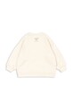 Fete Konges Sløjd hanorac de bumbac pentru copii RHW X KS BELLA SWEAT GOTS KS103593 bej