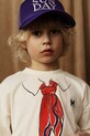 Дитяча бавовняна кофта Mini Rodini Scarf 2512011111
