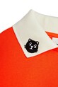 Детская хлопковая кофта Mini Rodini Cats оранжевый 2512013642