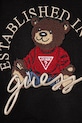 Мальчик Детская хлопковая кофта Guess H5RJ01.KAD74.PPYA чёрный