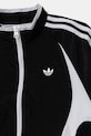 Παιδικό μπουφάν adidas Originals μαύρο JC9112