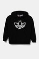 adidas Originals bluză copii JD0365 negru SS25