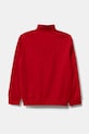 Chlapec Detská mikina adidas Originals IY9796 červená