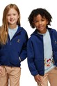 adidas bluza dziecięca z kapturem granatowy JD4554