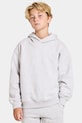 Didriksons bluza dziecięca VEN KIDS HOODIE z kapturem szary 505730