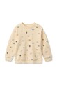 Liewood hanorac de bumbac pentru copii Thora Printed Sweatshirt cu modele bej LW19862