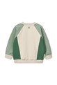 Chlapec Detská bavlnená mikina Liewood Aude Placement Sweatshirt LW19863 zelená