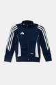 Дитяча кофта adidas Performance без капюшона темно-синій IR7501