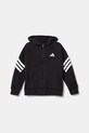 adidas bluza dziecięca JJ4801 czarny SS25