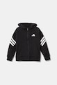 adidas bluza copii JJ4801 negru SS25