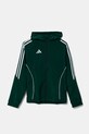 adidas Performance bluză pentru copii imprimeu verde IM8796