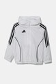 Дитяча кофта adidas Performance з капюшоном білий IM8799