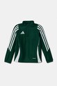 adidas Performance bluză pentru copii imprimeu verde IR9362