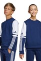Дитяча кофта adidas Performance з капюшоном темно-синій JD4814