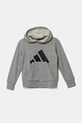 Дитяча кофта adidas JC9669 сірий SS25