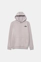 Παιδική μπλούζα The North Face TEEN SIMPLE DOME HOODIE με κουκούλα γκρί NF0A8AXV1OA1