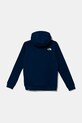 The North Face bluza copii TEEN SIMPLE DOME HOODIE NF0A8AXVD1R1 bleumarin SS25