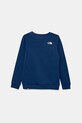 Παιδική μπλούζα The North Face TEEN SIMPLE DOME CREW NF0A8AXYD1R1 σκούρο μπλε SS25