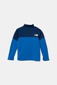 The North Face bluza dziecięca TEEN HIKE MIDLAYER FZ NF0A8AY559J1 niebieski SS25