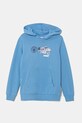 Дитяча бавовняна кофта Puma MCFC ftblNRGY Hoodie з капюшоном блакитний 779122