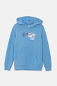 Otroški bombažen pulover Puma MCFC ftblNRGY Hoodie Potisk modra 779122