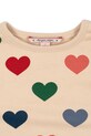 Chlapec Detská mikina Konges Sløjd LOU SWEAT SHIRT OCS KS102592 béžová