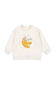Konges Sløjd hanorac de bumbac pentru copii LOUPY LOU SWEAT SHIRT GOTS KS102706 bej SS25