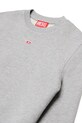Мальчик Детская хлопковая кофта Diesel SGINND OVER SWEAT-SHIRT J02234 серый