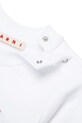Βαμβακερή μπλούζα μωρού Marni MS319B SWEAT-SHIRT λευκό M01437