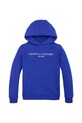 Детская хлопковая кофта Tommy Hilfiger KS0KS00205.128.176.PPYA фиолетовой SS25