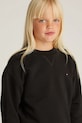 Παιδική μπλούζα Tommy Hilfiger μαύρο KS0KS00534.PPYA