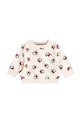 Tommy Hilfiger bluza bawełniana niemowlęca wzorzyste beżowy KN0KN02029.PPYA