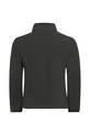 BIMBA Jack Wolfskin felpa in pile bambini TAUNUS HALFZIP K 1605555.164.176 nero