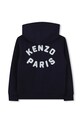Kenzo Kids hanorac de bumbac pentru copii K61176.162 bleumarin SS25