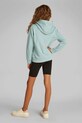 Calvin Klein Jeans bluza bawełniana dziecięca turkusowy IU0IU00266.PPYA