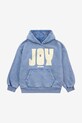 Детская хлопковая кофта Bobo Choses Joy 125AC045 голубой SS25