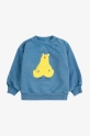 Bobo Choses hanorac de bumbac pentru bebelusi Hug Me Bear 125AB032 albastru SS25