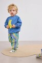 Bobo Choses hanorac de bumbac pentru bebelusi Hug Me Bear albastru 125AB032