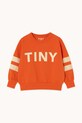 Tinycottons gyerek melegítőfelső pamutból STRIPES LOGO SWEATSHIRT SS25.155 narancssárga SS25