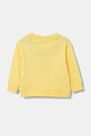 Lacoste hanorac de bumbac pentru copii SJ2483 galben SS25