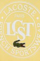 Băieți Lacoste hanorac de bumbac pentru copii SJ2483 galben
