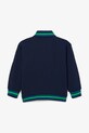 Мальчик Детская хлопковая кофта Lacoste SJ8403 тёмно-синий