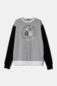 United Colors of Benetton hanorac de bumbac pentru copii print gri 3J68C10N2.G.Seasonal
