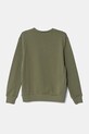 United Colors of Benetton hanorac de bumbac pentru copii 3J68C10N2.G.Seasonal verde SS25