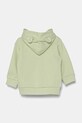United Colors of Benetton hanorac de bumbac pentru bebelusi 3J70A5017.W.Season.PPYA verde SS25