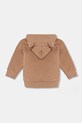 Бавовняна кофта для немовлят United Colors of Benetton 3J70A5017.W.Season.PPYA коричневий SS25