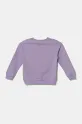 United Colors of Benetton hanorac de bumbac pentru copii 3PQMG10I8.P.Seasonal violet SS25